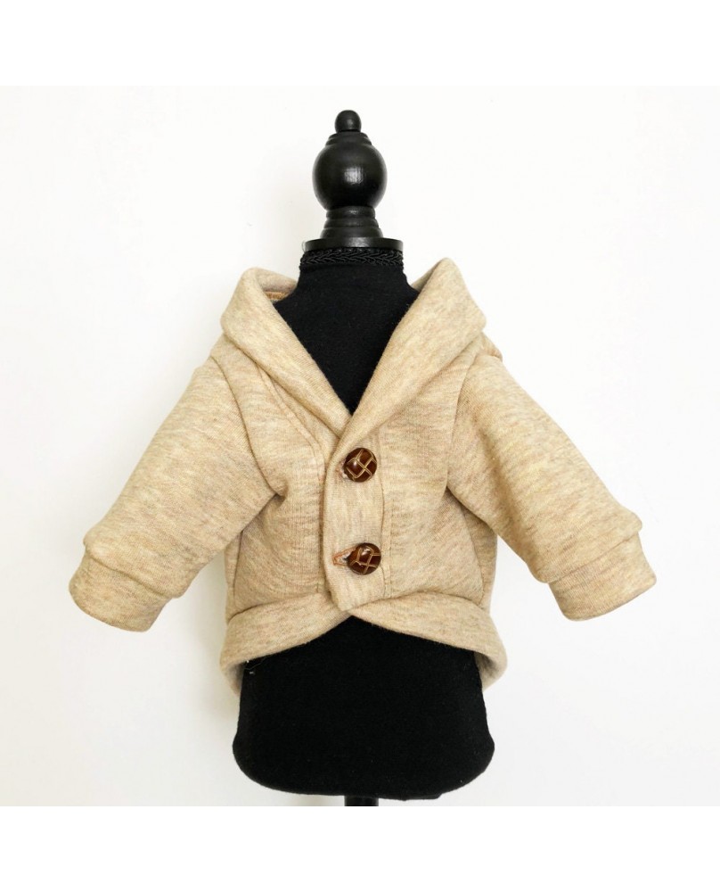 Pet hooded jacket