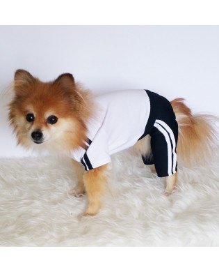 Pet sports style four-legged clothes
