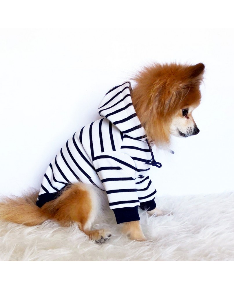 Pet Stripe Hoodie