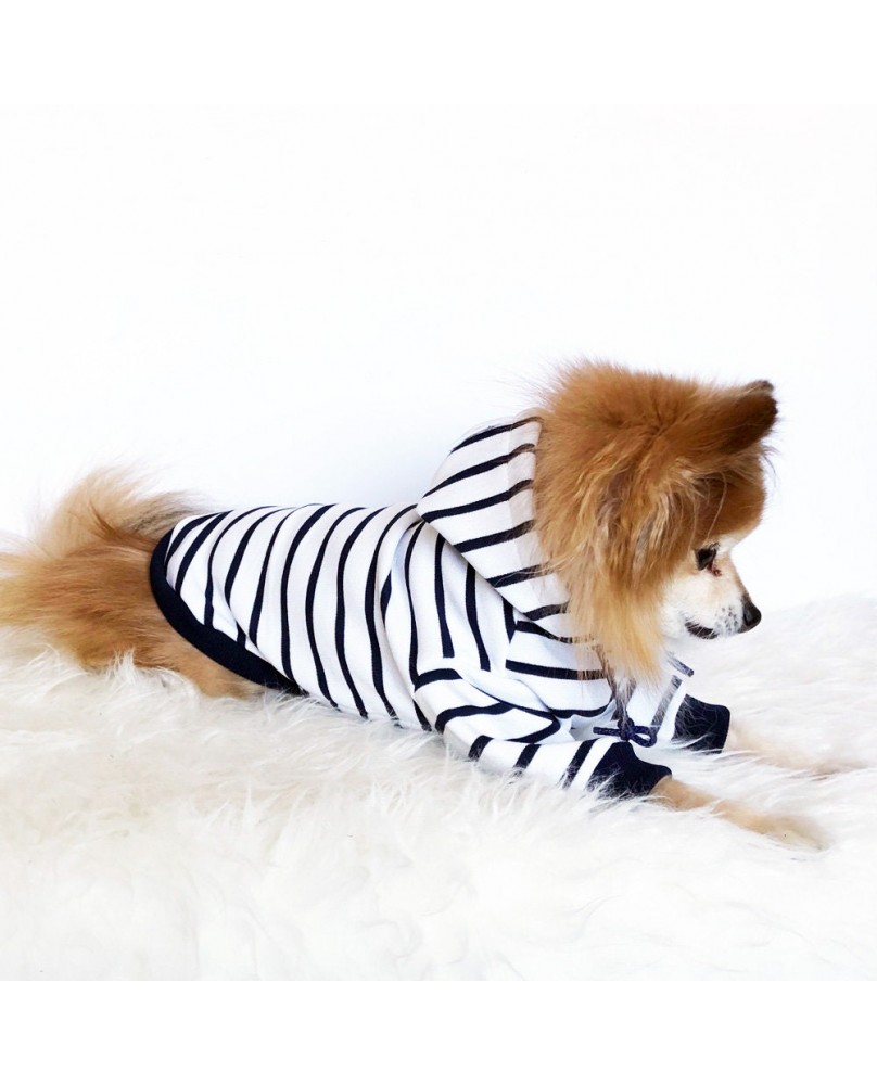 Pet Stripe Hoodie