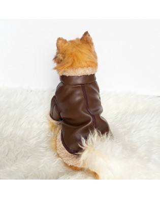 Pet Vintage Leather Jacket